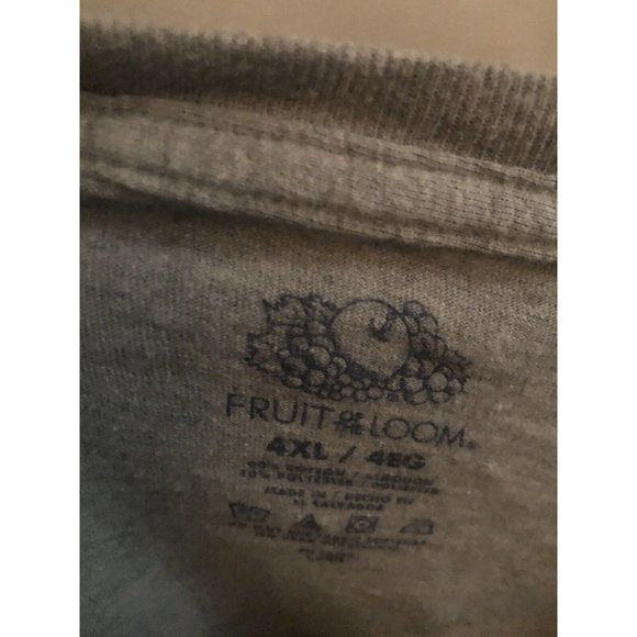 Fruit Of The Loom Shirt Mens 4X Gray Marvel Captain America Hulk and Hawkeye - Picture 3 of 3